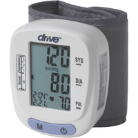 Drive Medical Automatic Blood Pressure Monitor/Wrist Model, White