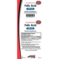 Folic Acid 400MCG, 50 Tablets