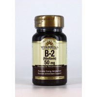 Windmill Vitamin B-2 50 mg Tablets - 100 ea (2 Pack)