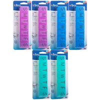 Apex 7-Day Pill Organizer X-Large 1 Each (Pack of 6)