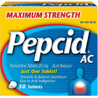 Pepcid Max Strength Table Size 50ct Pepcid Max Strength Tablets 50ct