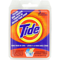 Tide Travel Sink Packets Size 3ct