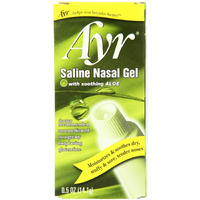 AYR Saline Nasal Gel with Soothing Aloe,0.5 Ounce (Pack of 4)
