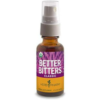 Herb Pharm Better Bitters Certified Organic Digestive Bitters, Classic, 1 Ounce
