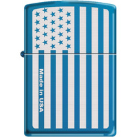 20446MP325235 - ZIPPO PROCUT Flag Sapphire Blue