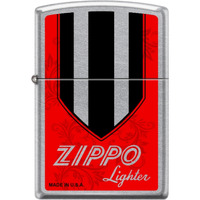 207CI403619 - ZIPPO PROCUT Red Banner Street Chrome
