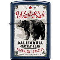 239CI403624 - ZIPPO PROCUT West Side Navy Matte