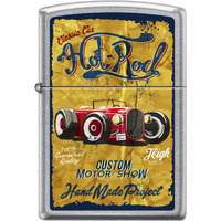 207CI403724 - ZIPPO PROCUT Hot Rod Custom Motor Show Street Chrome
