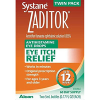 Zaditor Eye Itch Relief, 0.17 Ounce, 2 Pack