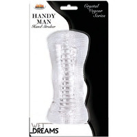 Wet Dreams Handy Man Hand Stroker Clear(D0102H7TV2A.)
