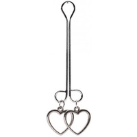Bijoux De Cli Clit Clamp Double Loop Heart Charms(D0102H5JIB7.)