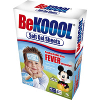BeKOOOL Migraine Gel Sheets - 4 Count