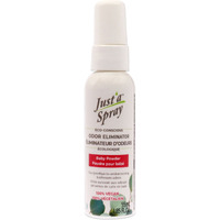 Just a Spray Odor Eliminator - Baby Powder by Prelam for Kids - 1.85 oz Spray