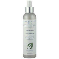 White Egret | Magnesium Oil Spray Sensitive Skin with 72 Ionic sea Minerals | Soothing, Nourishing, rejuvenating and Recovering Properties | 8 Fl Oz