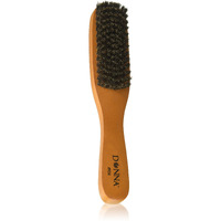 Donna Collection Narrow Boar Bristle Brush, Black