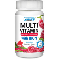 Yum Vs - Multivitamin Adults Iron - 1 Each - 60 ct(D0102H5NIKX)