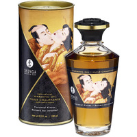 WARMING MASSAGE OIL CARAMEL KISSES 3.5 OZ