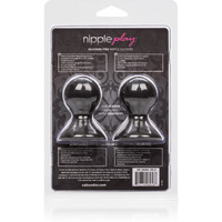 Nipple Play Silicone Pro Nipple Suckers Black(D0102H52A7W.)
