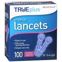 Trueplus Sterile Lancets, 30 Gauge - 100 ct, Pack of 3