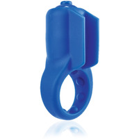 Primo Minx Blue Vibrating Ring with Fins(D0102H5S3QU.)