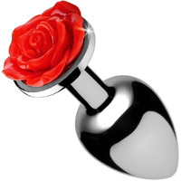 BOOTY SPARKS RED ROSE ANAL PLUG LARGE