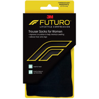 FUTURO Trouser Socks for Women Moderate (15-20 mm/Hg), Medium