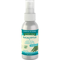 Nature's Truth Eucalyptus Mist Spray 2.4 fl oz | 100% Pure Essential Oil for Aromatherapy | GC/MS Tested