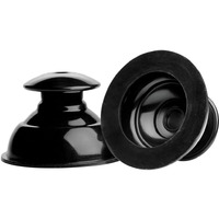 XL Plungers Extreme Suction Nipple Suckers Black(D0102H5095U.)