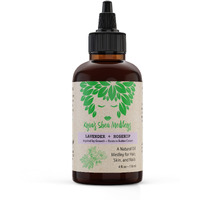 Multiuse Lavender + Rosehip Oil Medley for Face, Body, and Hair - Natural Rosehip Oil, Shea Nut Oil, Lavender Essential Oil, and Vitamin E - Seals in Moisture for Dry Skin, Scalp, & Nails - 4 oz
