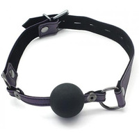 Spartacus Galaxy Legend Silicone Ball Gag - Purple(D0102H506IV.)