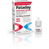 Pataday Once Daily Relief Allergy Eye Drops by Alcon, for Eye Allergy Itch Relief, 2.5 ml