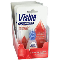 Visine Red Eye Hydrating Comfort Redness Relief and Lubricant Eye Drops to Help Moisturize and Relieve Red Eyes Due to Minor Eye Irritations Fast, Tetrahydrozoline HCl, 0.28 fl. oz