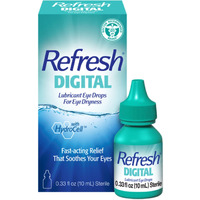 Refresh Digital Lubricant Eye Drops, 0.33 Fl Oz (Pack of 1)