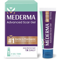 Mederma Advanced Scar Gel, Treats Old and New Scars, Reduces the Appearance of Scars from Acne, Stitches, Burns and More, 50 Grams