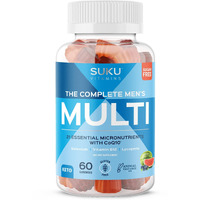 Suku Vitamins - gummy complete Mens Multi - 1 Each-60 ct(D0102H54g52)