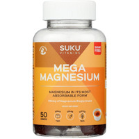 Suku Vitamins - Gummy Mega Magnesium Grape Blackberry - 1 Each-50 Count