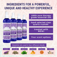 Zen Like Meditation Mist For Yoga and Manifesting. Namaste Aromatherapy Spray for Inner Peace, Calm and Clarity. Multiple Blends. 8 Ounce.(D0102HHGPLT.)