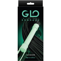 GLO BONDAGE FLOGGER GREEN