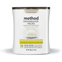 1024499 DSWSH PACK LMN MNT 30PK Method Lemon Mint Scent Pods Dishwasher Detergent 17.2 oz (Pack of 1)