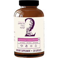 Immune Booster Support Supplement, 30 Capsules - Liposomal Setria Glutathione, Organic Ashwagandha, Sulforaphane from Broccoli Seed, Myrosinase and Milk Thistle - Helps Liver Function