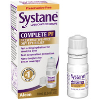 Systane COMPLETE PF Multi-Dose Preservative Free Dry Eye Drops 10ml