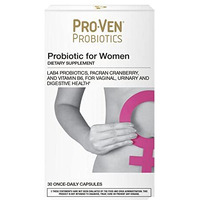 Pro-Ven Probiotics for Women Once Daily Probiotics 17.5 Billion CFU Probiotic Supplement for Vaginal Health Prevent UTI Prebiotic Shelf Stable Guaranteed Potency - 30 Capsules