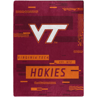 VIRgINIA TEcH OFFIcIAL NcAA Digitize Raschel Throw Blanket 60 x 80(D0102H94gDY)