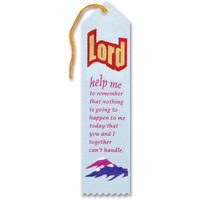 Lord Help Me To Remember Ribbon