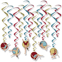 Vintage Circus Whirls