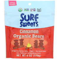 Surf Sweets - Candy Cinnamon Bears - Case Of 8-6 Oz