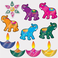 Foil Diwali Cutouts
