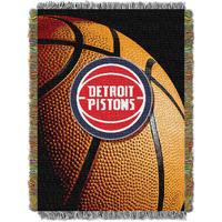 Pistons OFFICIAL National Basketball Association, "Photo Real" 48"x 60" Woven Tapestry Throw by The Northwest Company(D0102HHM2HW.)