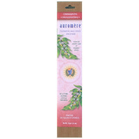 Auromere Flowers & Spice Incense, Cinnamon (Invigorating)