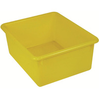 STOWAWAY LETTER BOX YELLOW NO LID